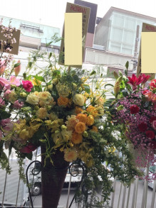 #186 プレオープンを迎えました表参道にございますとあるサロンにお祝いのお花をお届けしました